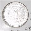 Image 2 : 1884 MORGAN SILVER DOLLAR RED BOOK VALUE IS $60.00 *RARE MS-60 HIGH GRADE*!!
