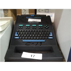 BRADY LS2000 LABELING SYSTEM