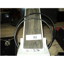 UNITECH WELDER FOOT PEDAL