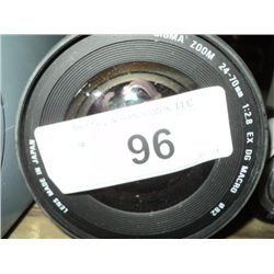 SIGMA 24-70MM LENSE
