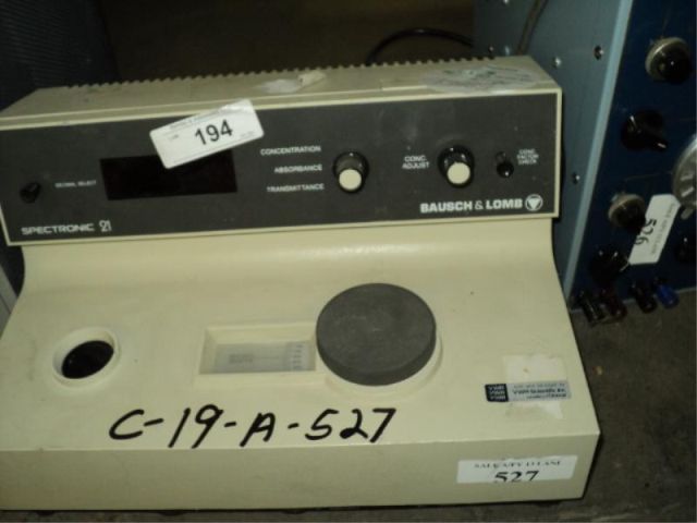 BAUSCH & LOMB SPECTRONIC 21