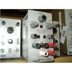 TEKTRONIX PG503A DUAL POWER SUPPLY PLUGIN