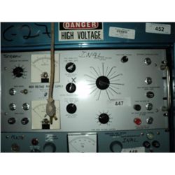 B E HIGH VOLTAGE POWER SUPPLY