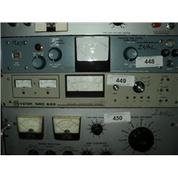 VARIAN NRC 840 VACUUM IONIZATION GAUGE