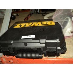 EMPTY DEWALT CASE