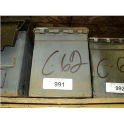 METAL AMMO BOX