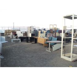 LOT: ASSORTED OFFICE FURNITURE