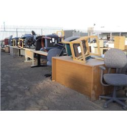 LOT: ASSORTED OFFICE FURNITURE
