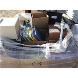 PALLET: MISC OFFICE SUPPLIES