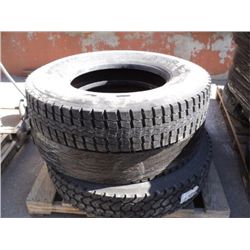 DUNLOP SP150 11R/22.5 TIRES, 3X MONEY