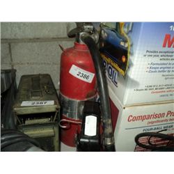 FIRE EXTINGUISHER, 2X MONEY