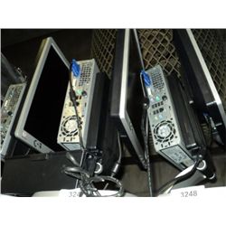 HP CORE 2 DUO W/ 17" LCD