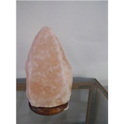 Salt Rock Lamp approx 12" x 6"
