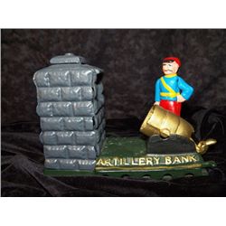 Cast Iron Bank  Artillery