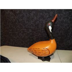 Cast Iron Bank Duck approx 11" H x 7"