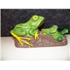 Image 1 : Cast Iron Bank Bull Frog