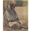 Image 1 : Edwin Lord Weeks - Seated Man in a Turban, North Africa