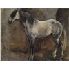 Image 1 : Edwin  Lord Weeks - Study of a White Horse