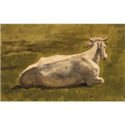 Edwin Lord Weeks - White Cow
