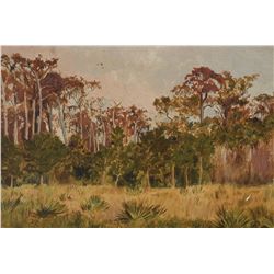 Edwin Lord Weeks - Florida Autumn