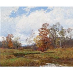 William Marritt Post - Autumn Stream