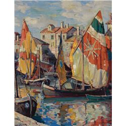 Aldro Thompson Hibbard - Chioggia Boats
