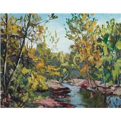 Walter Emerson Baum - Forest Stream