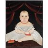 Image 1 : William Mathew Prior - Portrait of a Baby with Red Booties