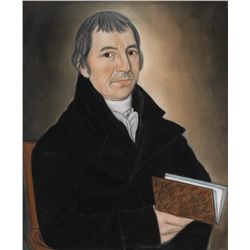 Micah Williams - Portrait of a Gentleman, according to Mrs. Irwin Cortelyou, the leading expert on M