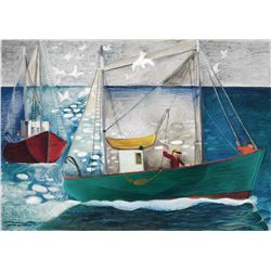 Jason Schoener - Monhegan Fishing Boats