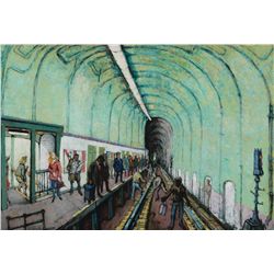 Philip Reisman - Track Gang, ca. 1965