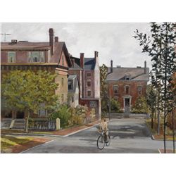 Robert Solotaire - Gray Street View, Portland, Maine