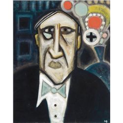 Matt Barter - Portrait of Marsden Hartley