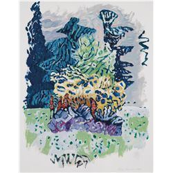 Alice Spencer - Garden with Fir Trees