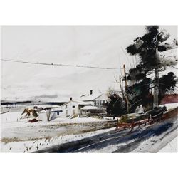 Andrew Wyeth - The Bob, 1944