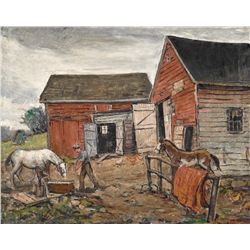William Fisher - Tending the Corral