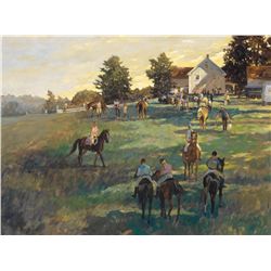 John Gable - A Gathering near Alfred, Maine