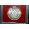 Image 2 : 1879-S US Silver Morgan $1 From The Redfield Collection In Display Case; PICC Graded MS65; EST. $225