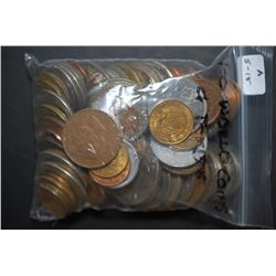 World Coins & Tokens; Various Dates, Conditions & Denominations; Lot of 100; EST. $5-15