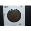 Image 1 : 1848 US Large One Cent; G; EST. $20-25
