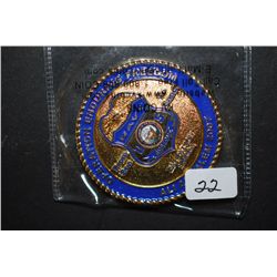 US Navy Customs From Sea To Sand Operation Enduring Freedom Military Challenge Coin; Ali Al Salem 20