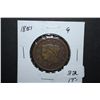 Image 1 : 1851 US Large One Cent; G; EST. $20-25
