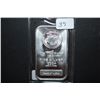 Image 1 : Made In U.S.A. Silver Ingot; 999+ Fine Silver 1 Oz.; EST. $40-50