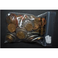World Coins & Tokens; Various Dates, Conditions & Denominations; Lot of 100; EST. $5-15