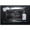 Image 2 : Ohio Precious Metals, LLC Silver Ingot From Recycled Sources; .9995 Fine Silver 1 Oz.; EST. $40-50