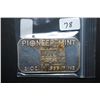 Image 1 : Pioneer Mint Silver Ingot; .999 Fine 1 Oz.; EST. $40-50