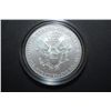 Image 2 : 2008-W US American Silver Eagle $1 In Display Box With COA Included; 99.9% Silver 1 Oz.; UNC; EST. $