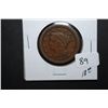 Image 1 : 1854 US Large One Cent; VG; EST. $20-25