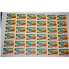 Image 1 : 1984 CCCP/USSR Postal Stamp Sheet; Lot of 36 Stamps; EST. $10-20