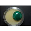 Image 2 : Round Shaped Green Marbled Gemstone; EST. $10-20